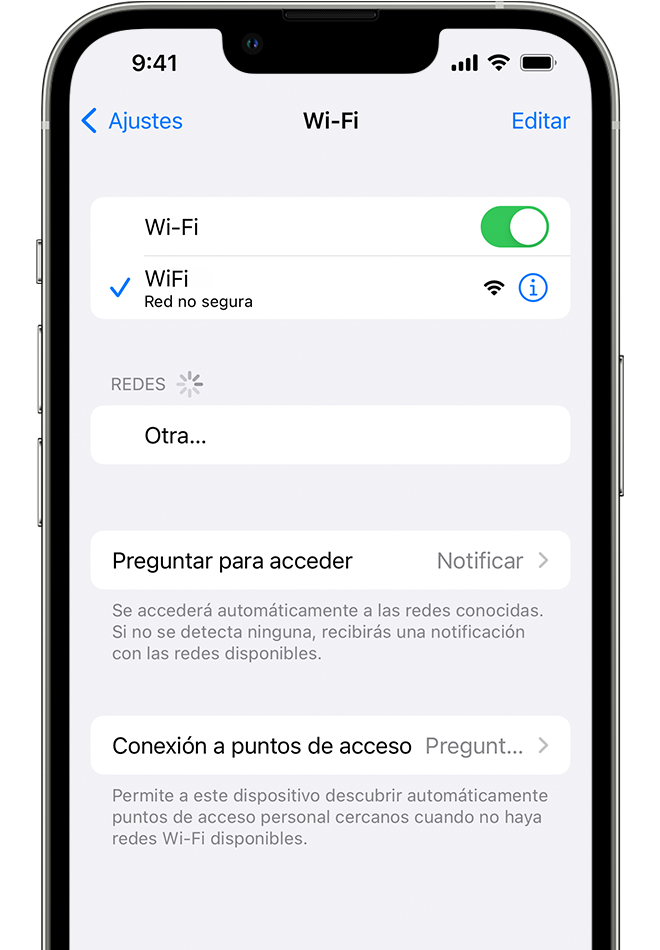 comprobando la conexión a la wifi